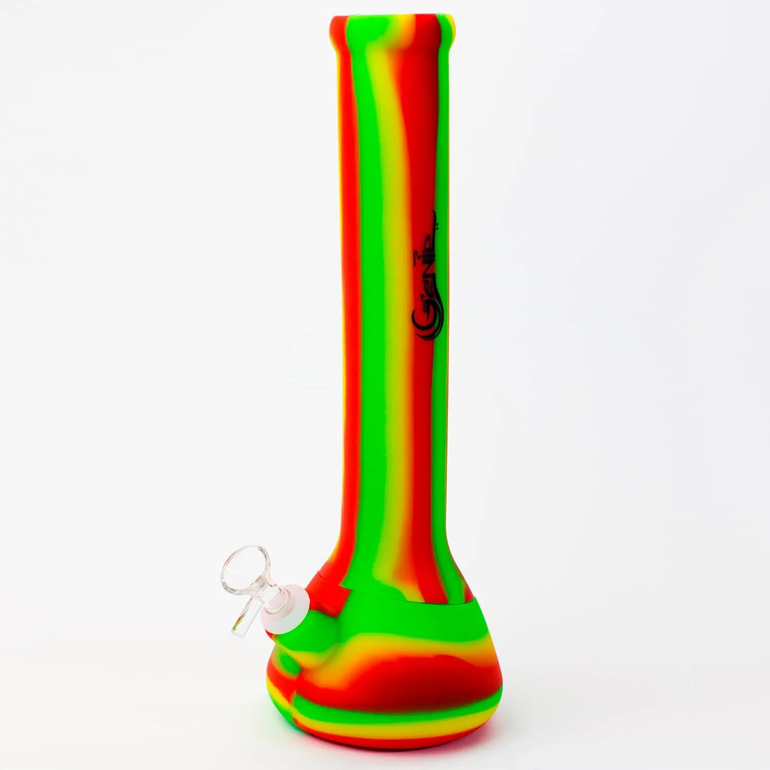 13" Stripe Silicone Bong