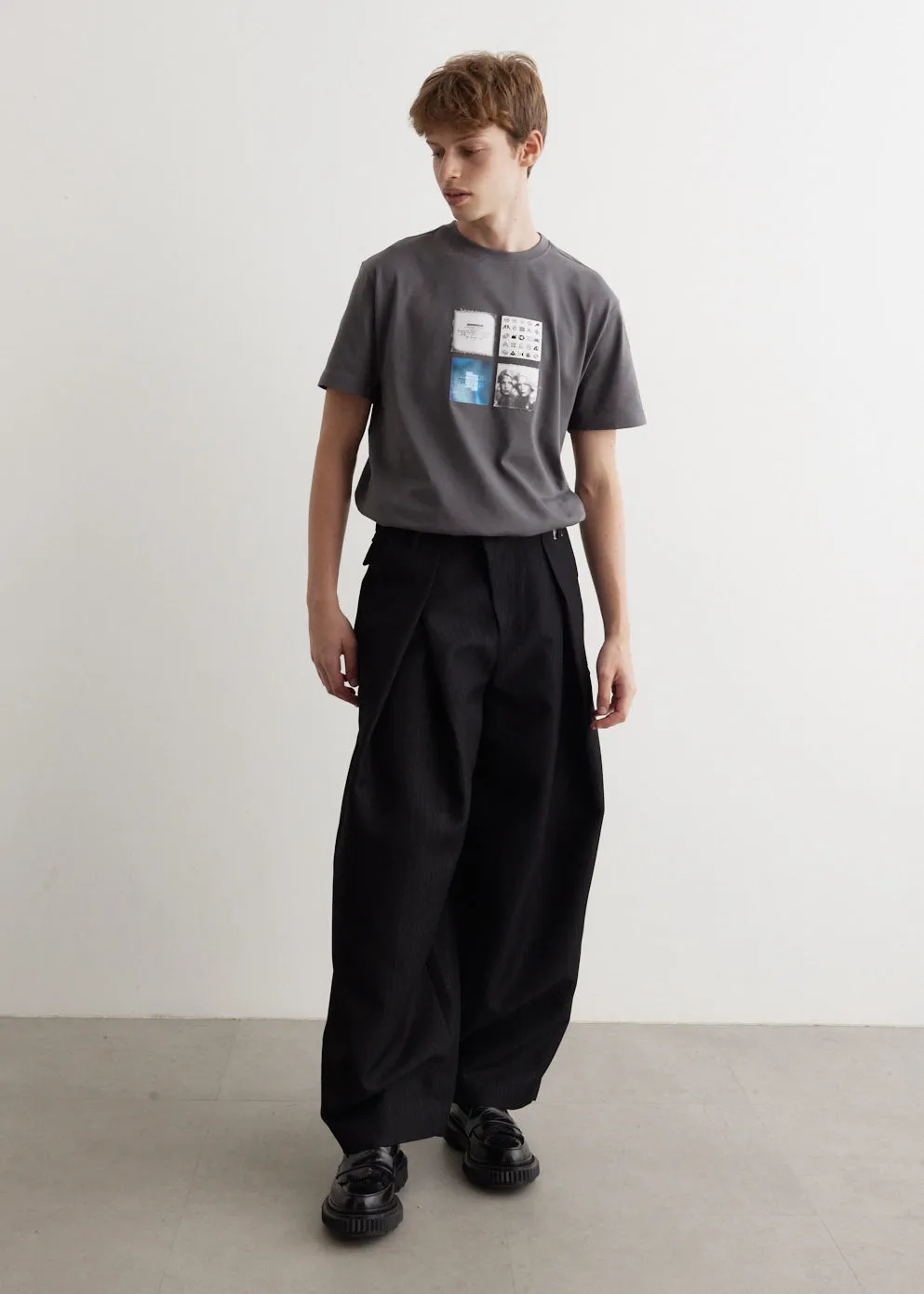 4 Label Oversized T-Shirt