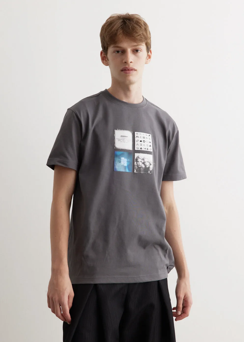 4 Label Oversized T-Shirt