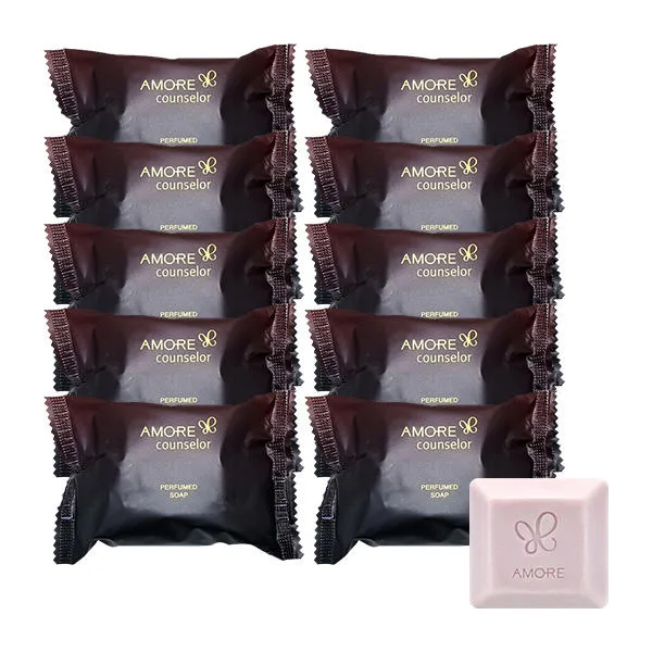 54 Pieces AMORE Counselor Perfumed Bar Soaps Body Facial Skincare