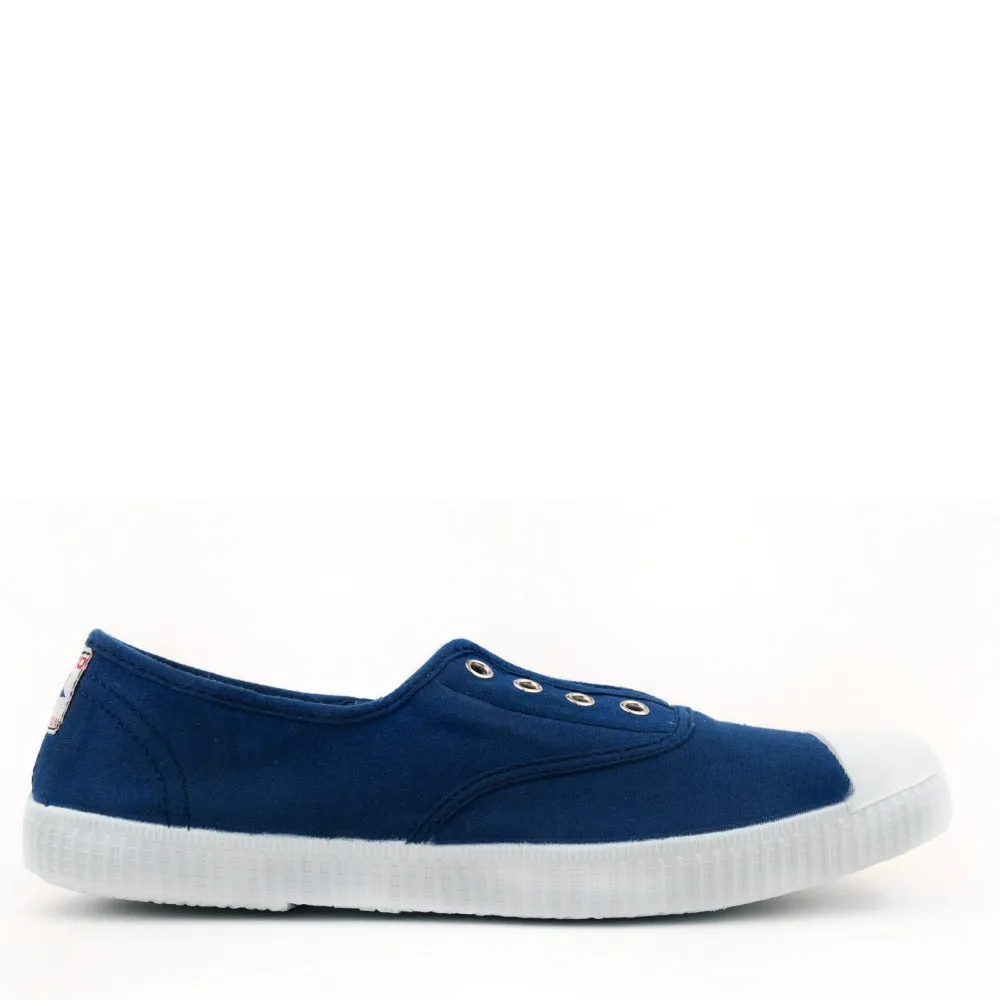 (70997-48) Cienta slip-ons - navy blue