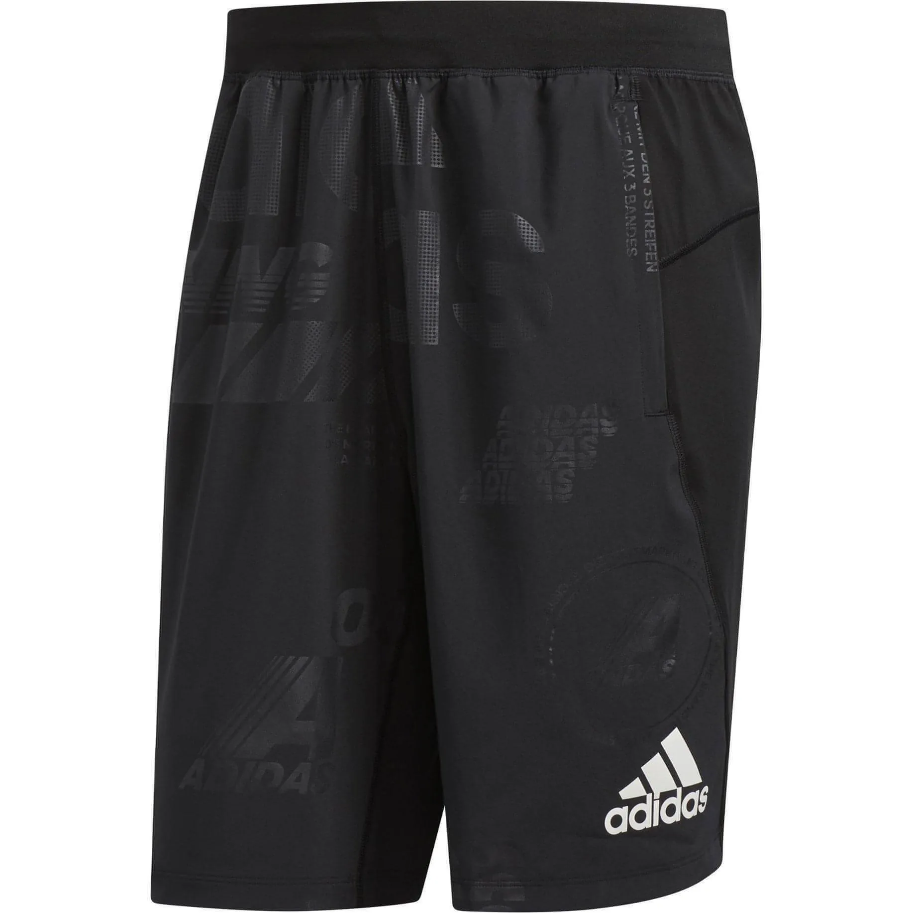 adidas 4KRFT Daily Press 20 Inch Mens Training Shorts - Black