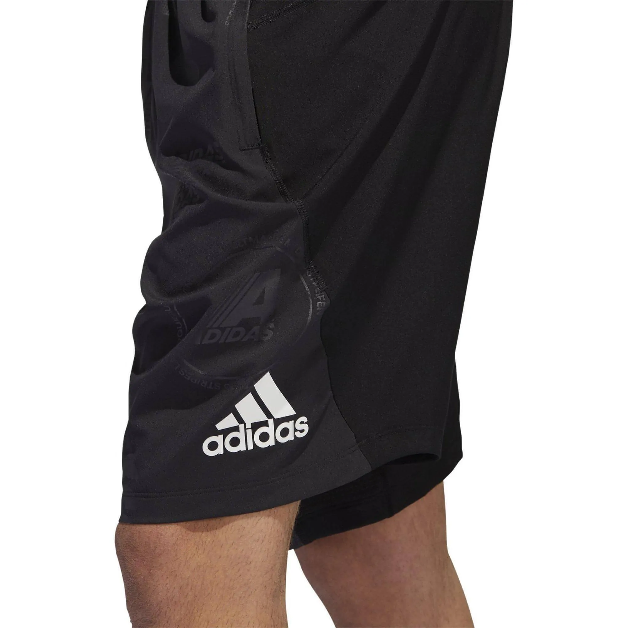 adidas 4KRFT Daily Press 20 Inch Mens Training Shorts - Black