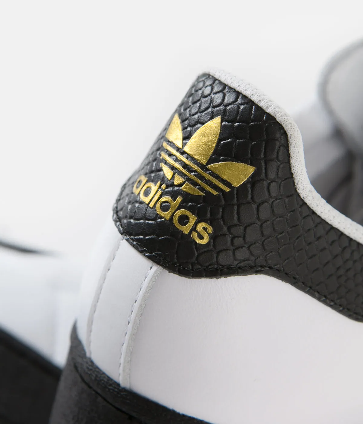 Adidas Superstar Adv Shoes - White / Core Black / Gold Metallic