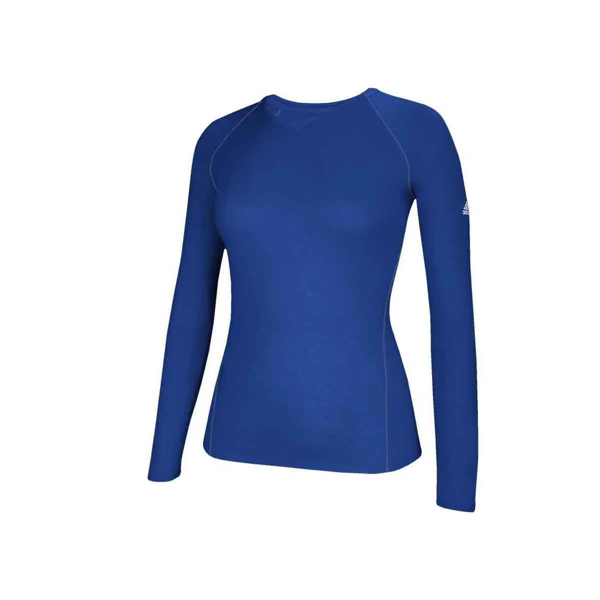 adidas Women's Collegiate Royal Climalite Long Sleeve Tee