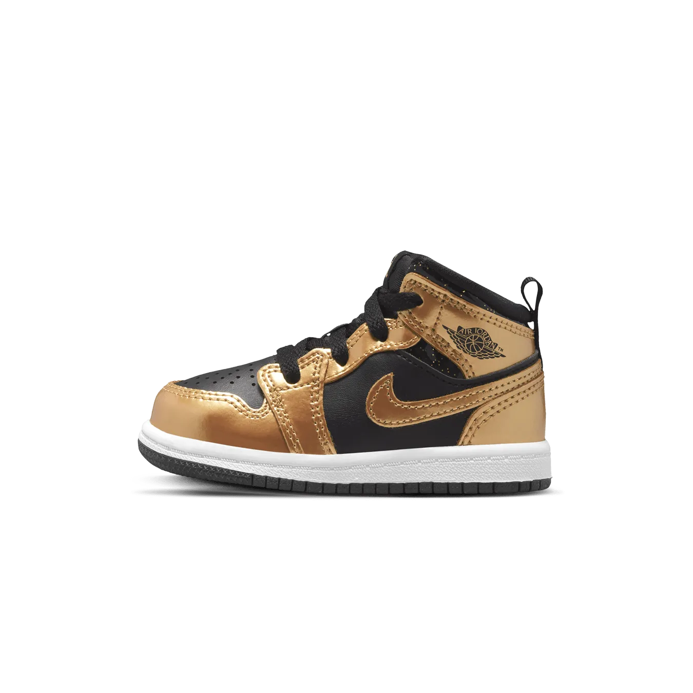 Air Jordan 1 Mid SE TD 'Metallic Gold Black'