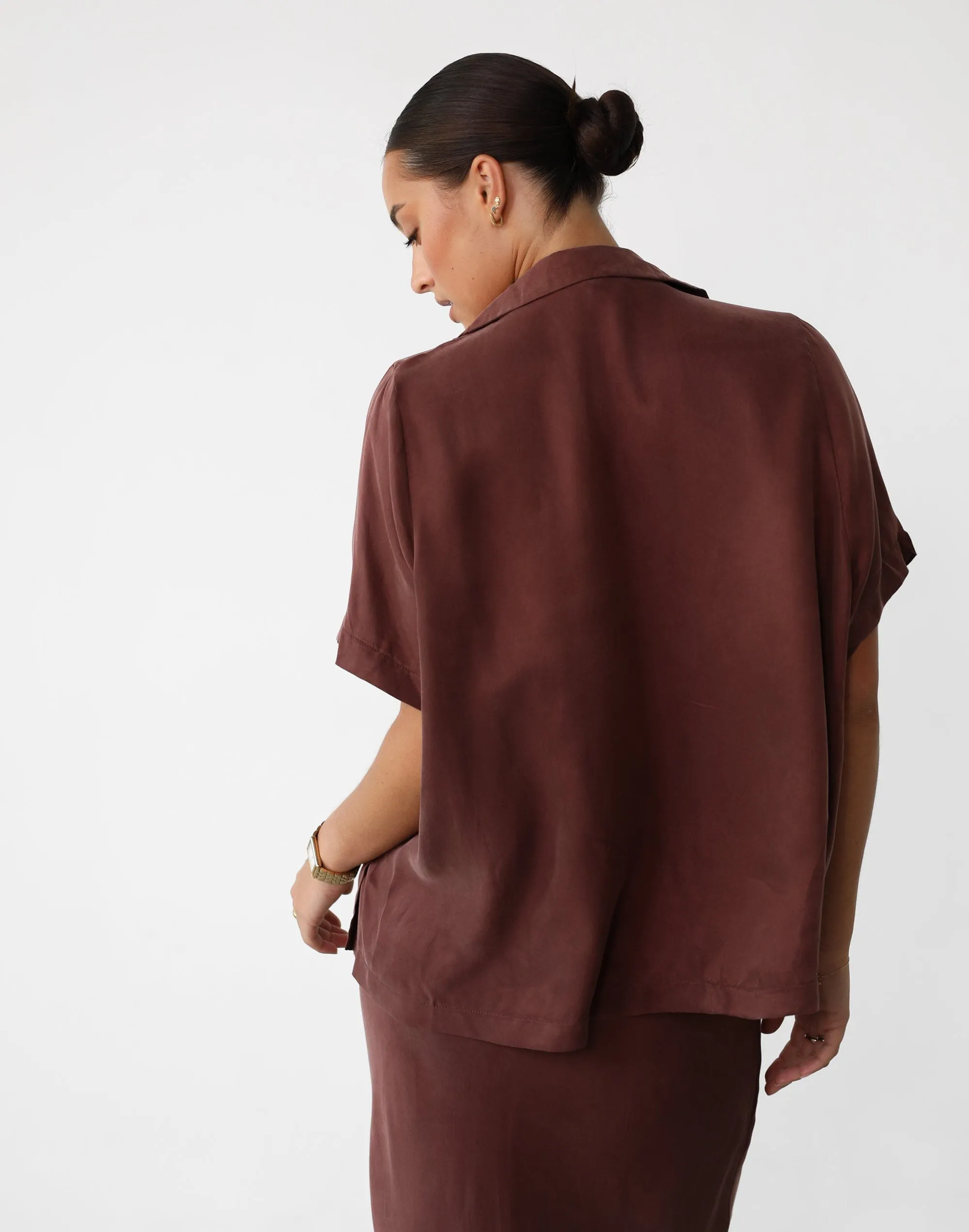 Amalie Shirt (Chestnut)