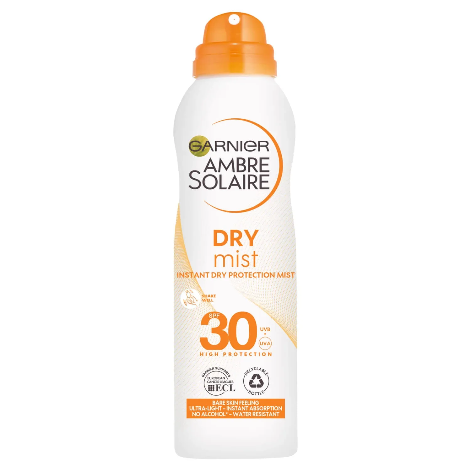 Ambre Solaire Dry Mist Fast Absorbing Sun Cream Spray SPF30 - 200ml