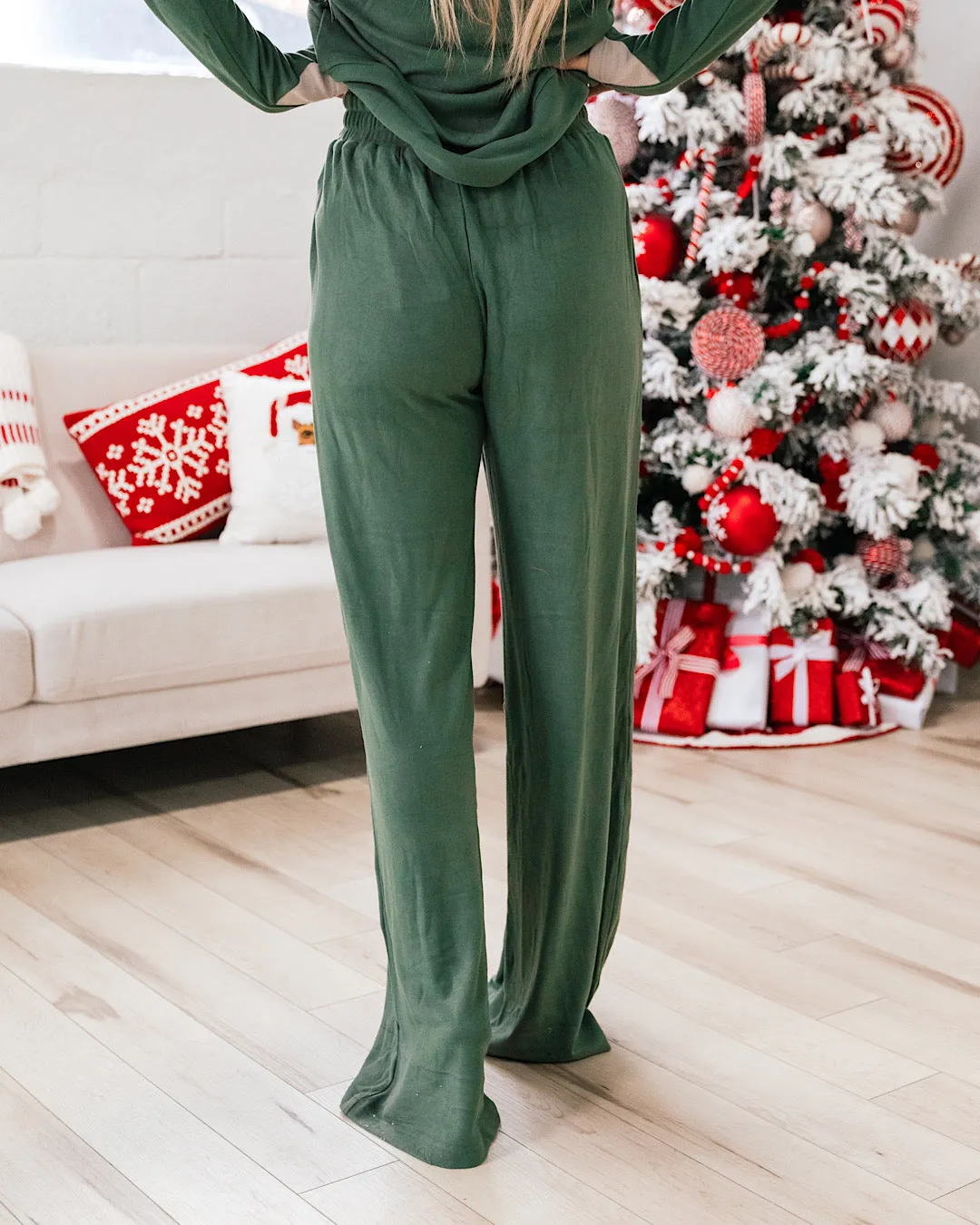 Ampersand Ave Performance Fleece Wide Leg Comfy Pants - Wanderlust FINAL SALE