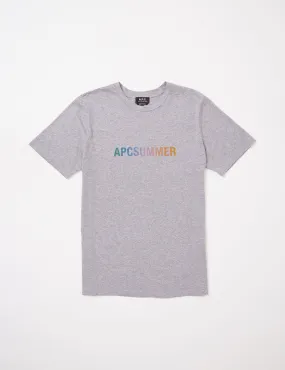 A.P.C. Victor T-Shirt - Heathered Grey