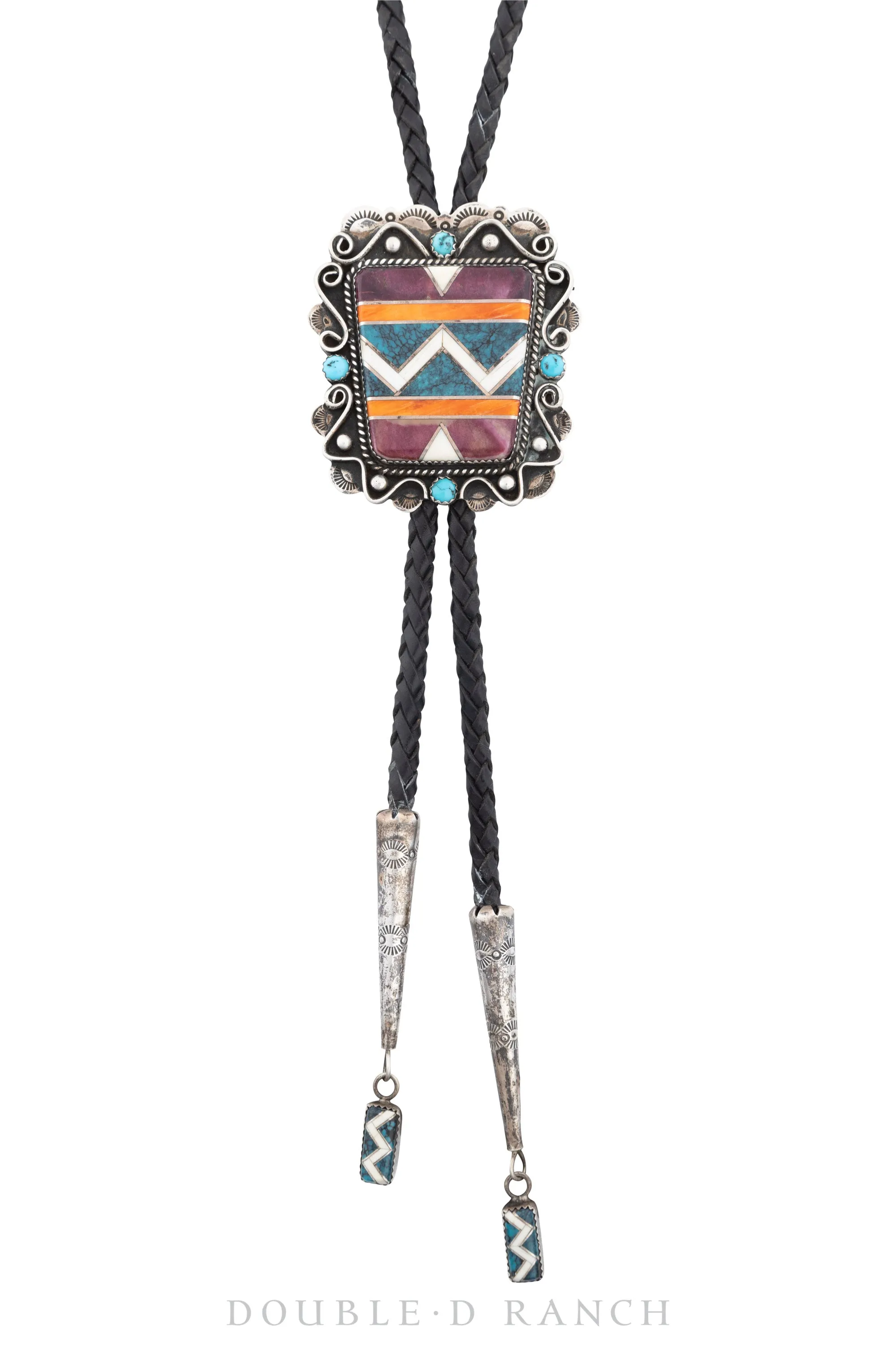 Bolo, Inlay, Multi Stone, Hallmark, Contemporary, 3047