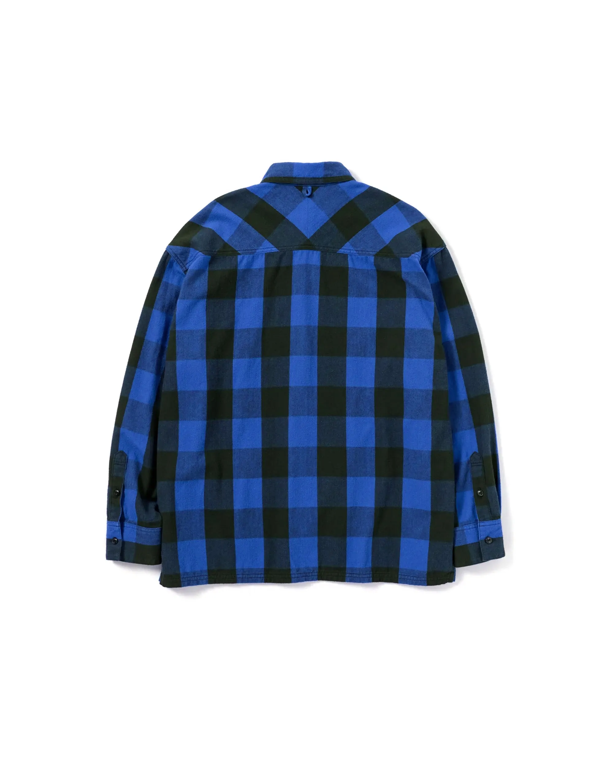 Buffalo Check L/S Shirt - Blue