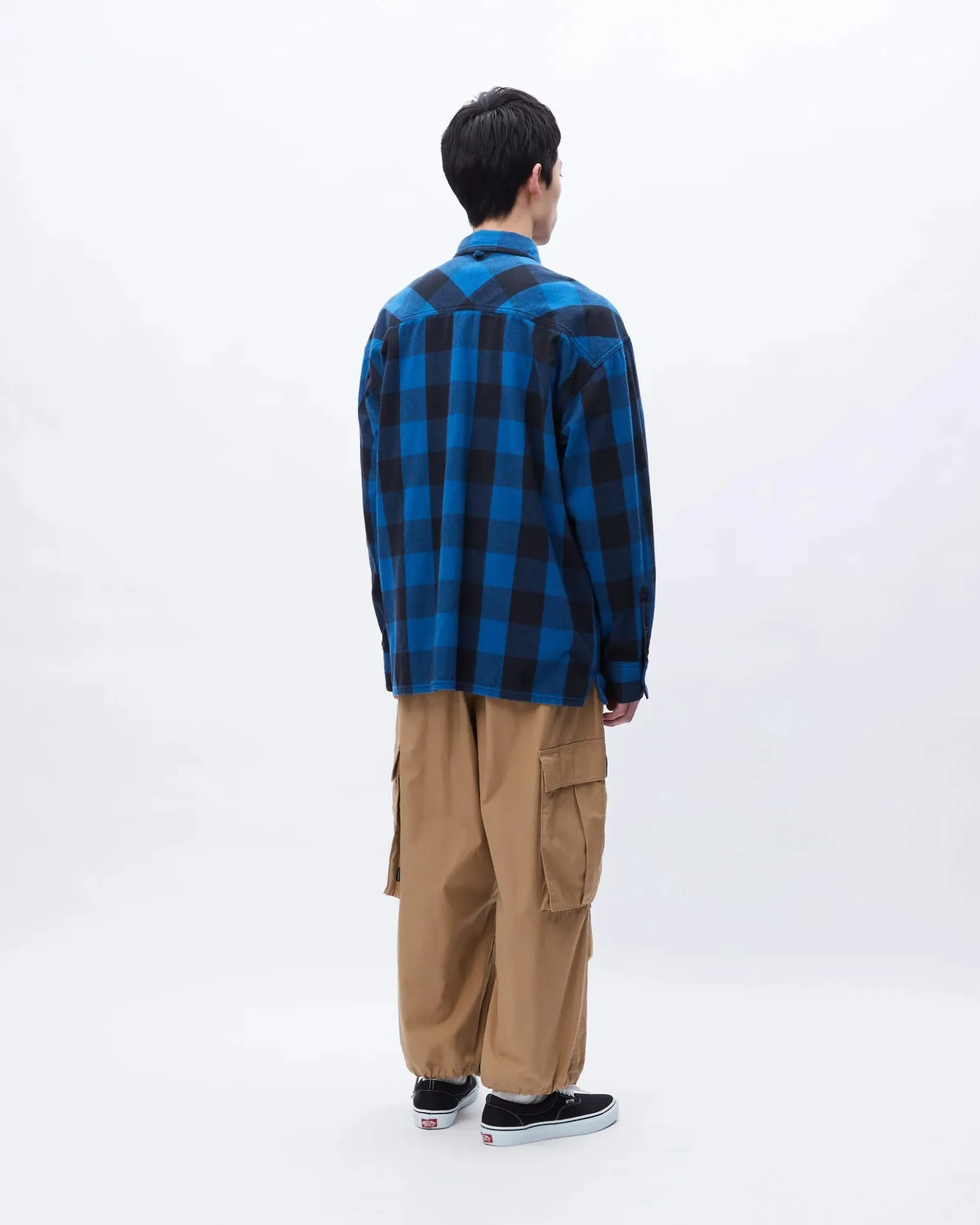 Buffalo Check L/S Shirt - Blue