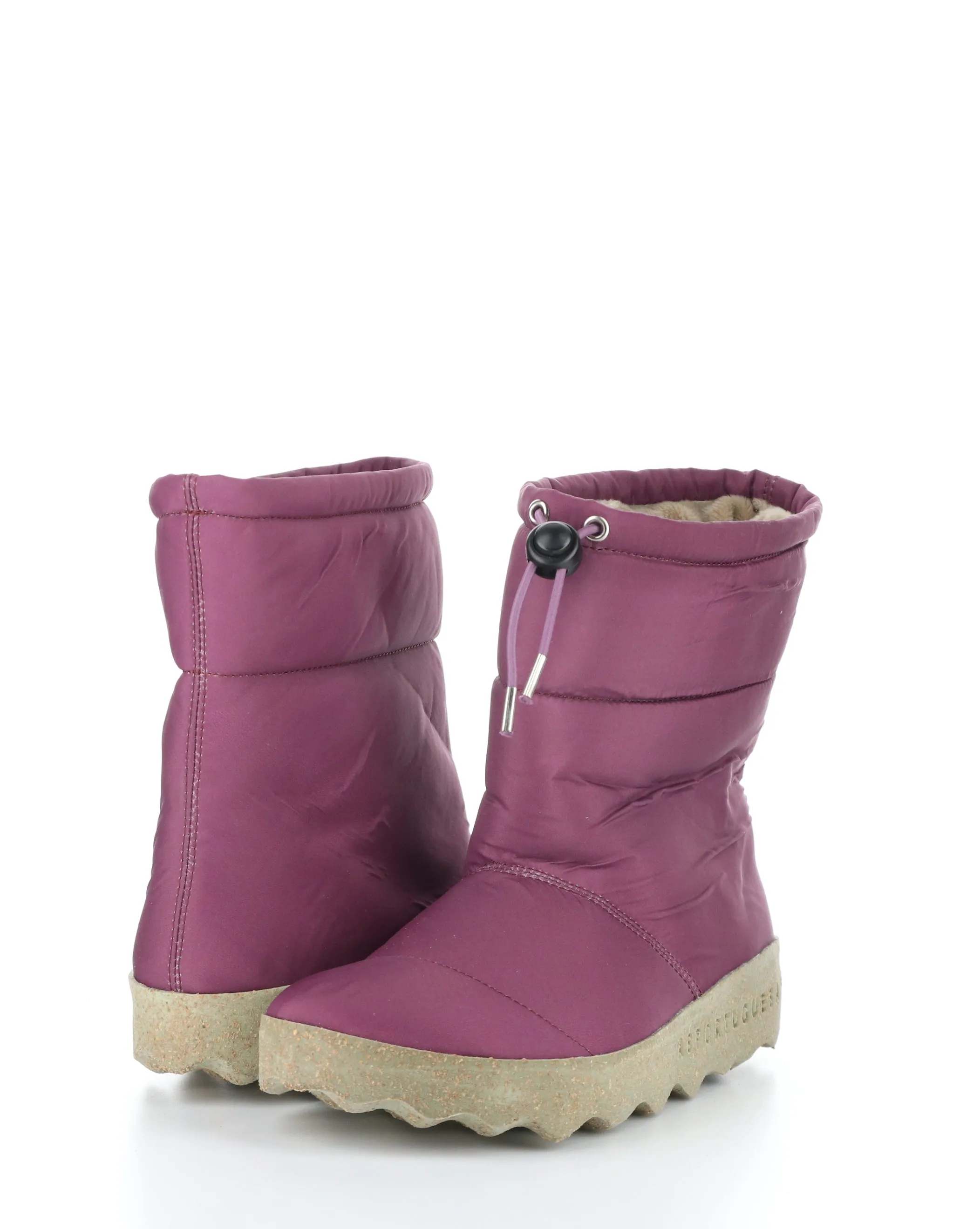 CALE142ASP Purple Round Toe Boots