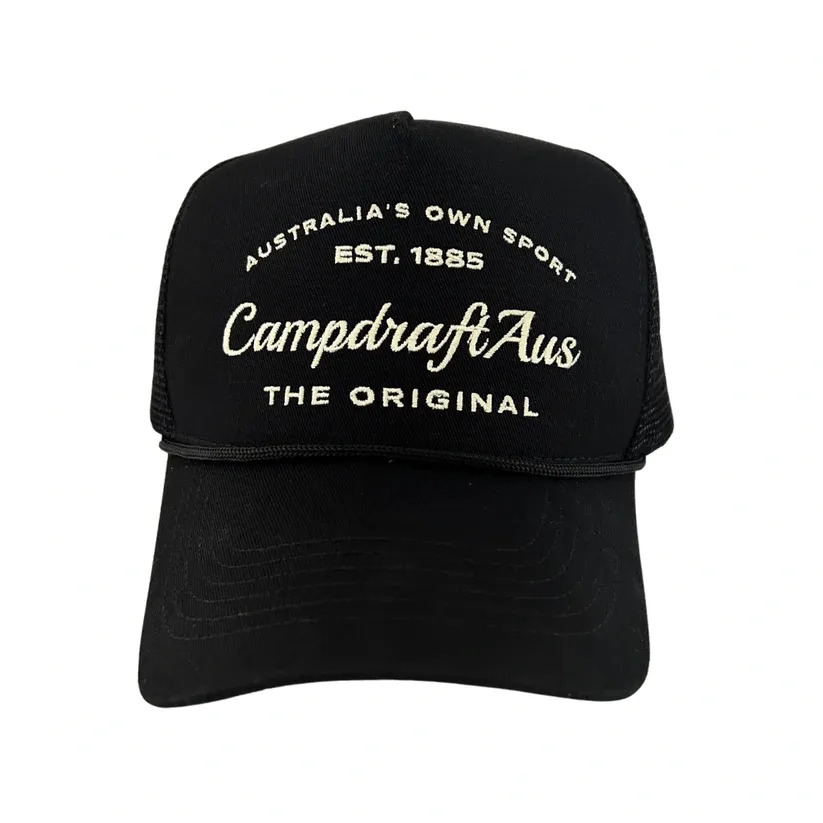 Campdraft Aus Cap Classic Retro Trucker