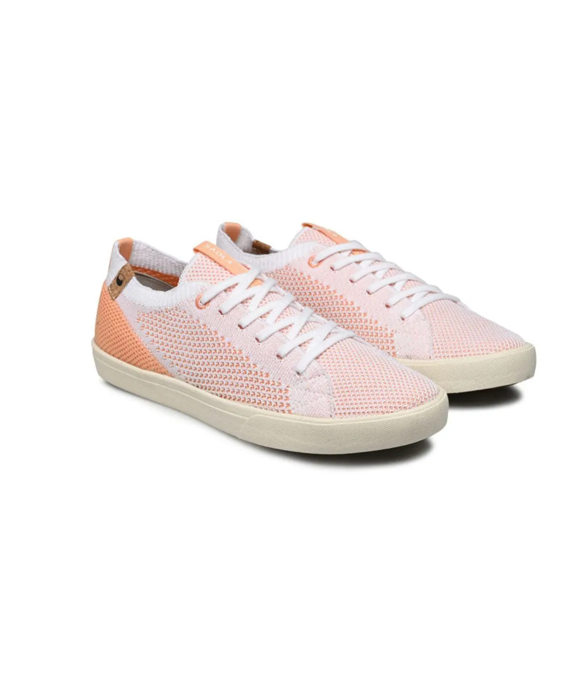 Cannon Knit II - White Peach