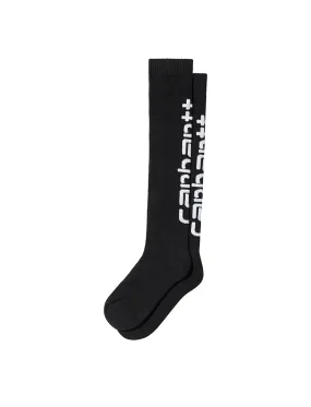 Carhartt WIP Script Socks Black / White