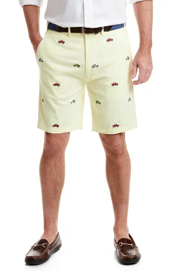 Castaway CISCO SHORT EMB - JEEPS-NEON YELLOW