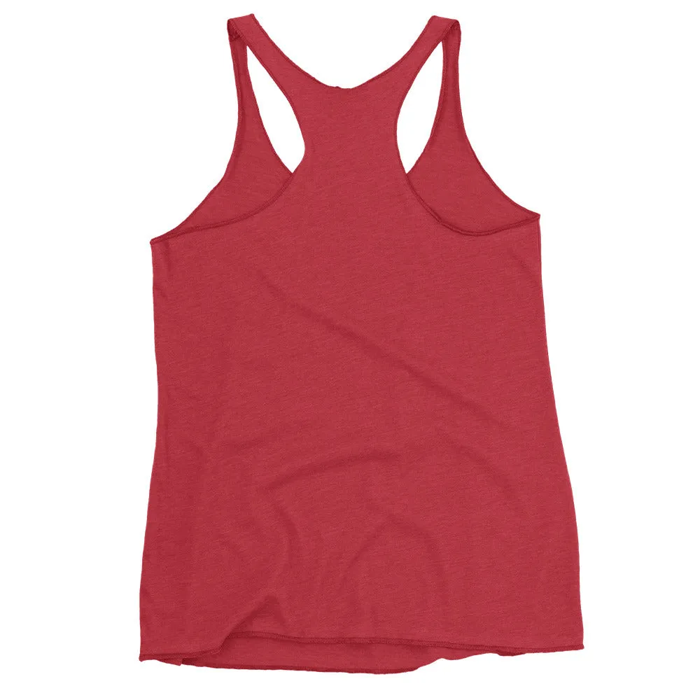 Cat On Skulls, Racerback Tank Top