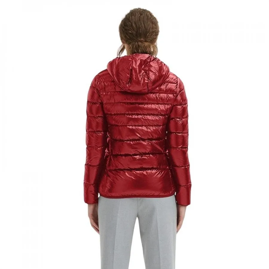 Centogrammi Red Nylon Women Women's Jacket