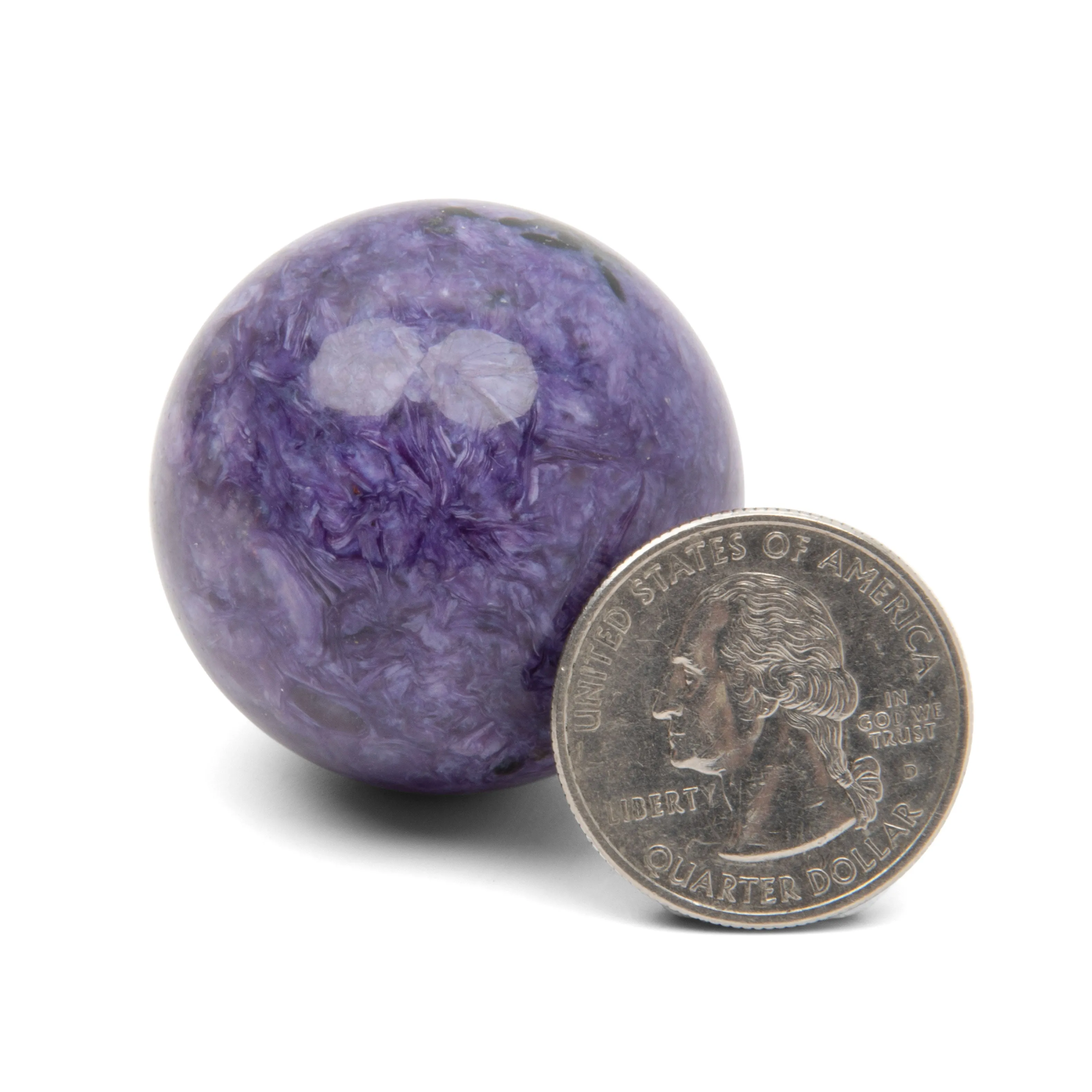 Charoite - Sphere, Polished, AA-Grade