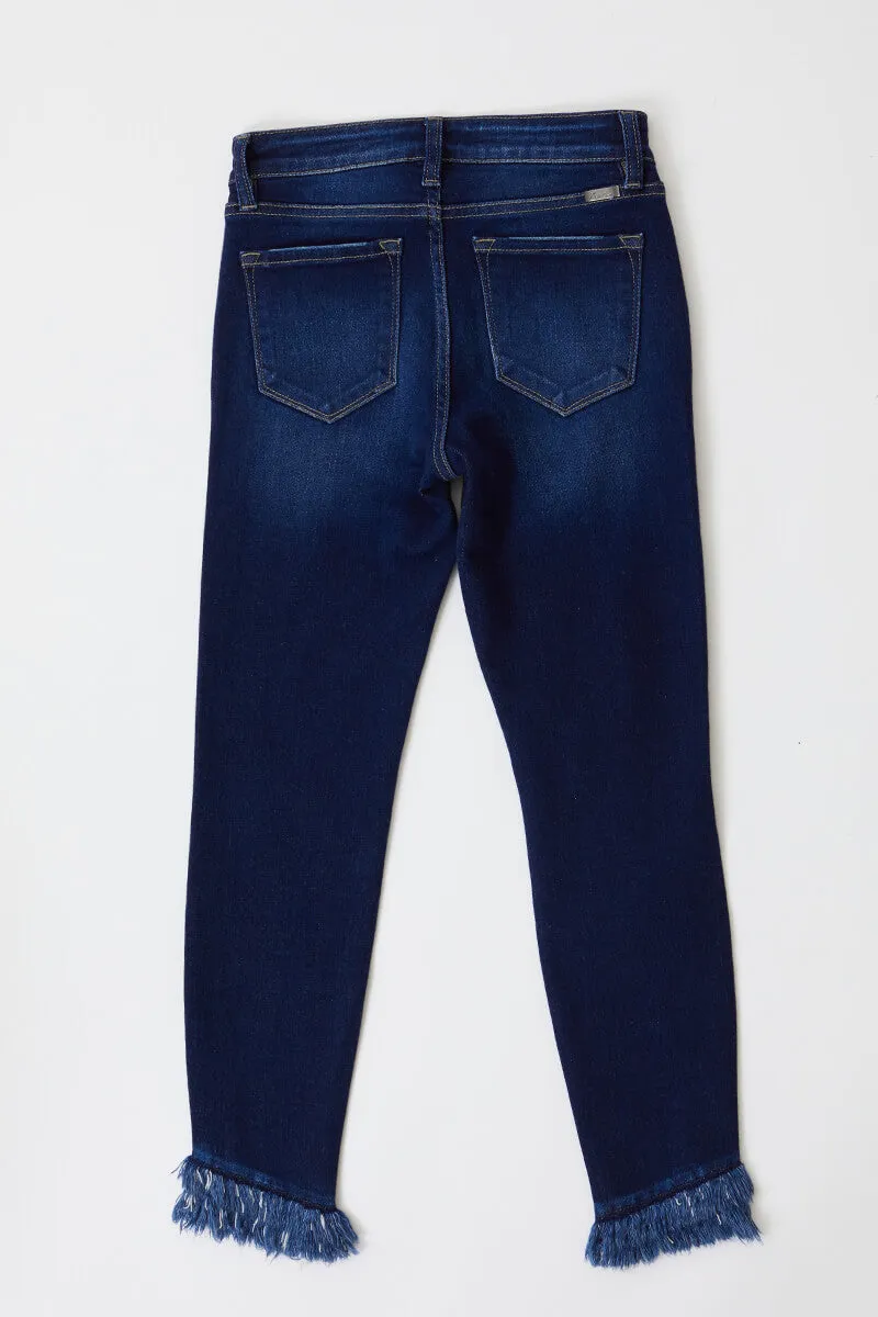 Cheryl Mid Rise Ankle Skinny Jeans