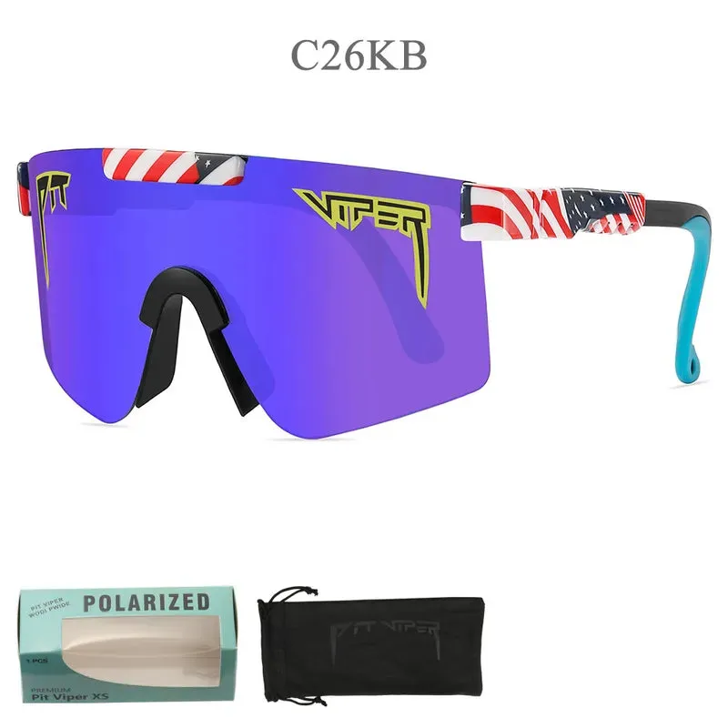 Children Fashion Sports Color Block TR  Sunglasses