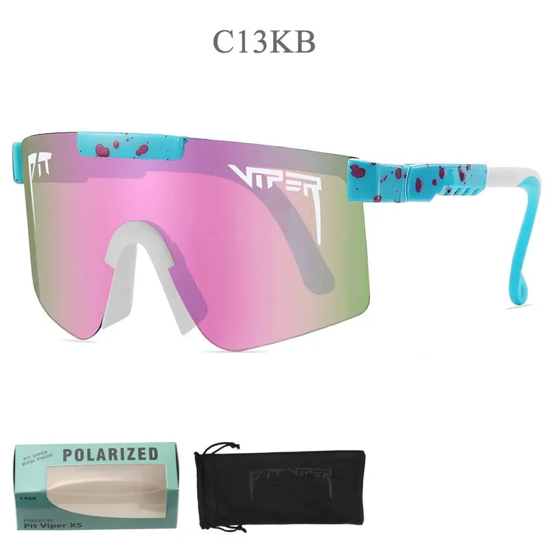 Children Fashion Sports Color Block TR  Sunglasses