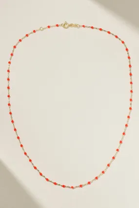 CLASSIC 16 GIGI NECKLACE IN CORAL