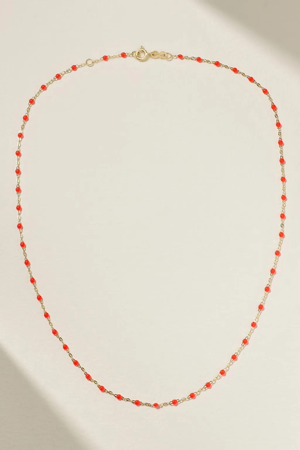 CLASSIC 16 GIGI NECKLACE IN CORAL