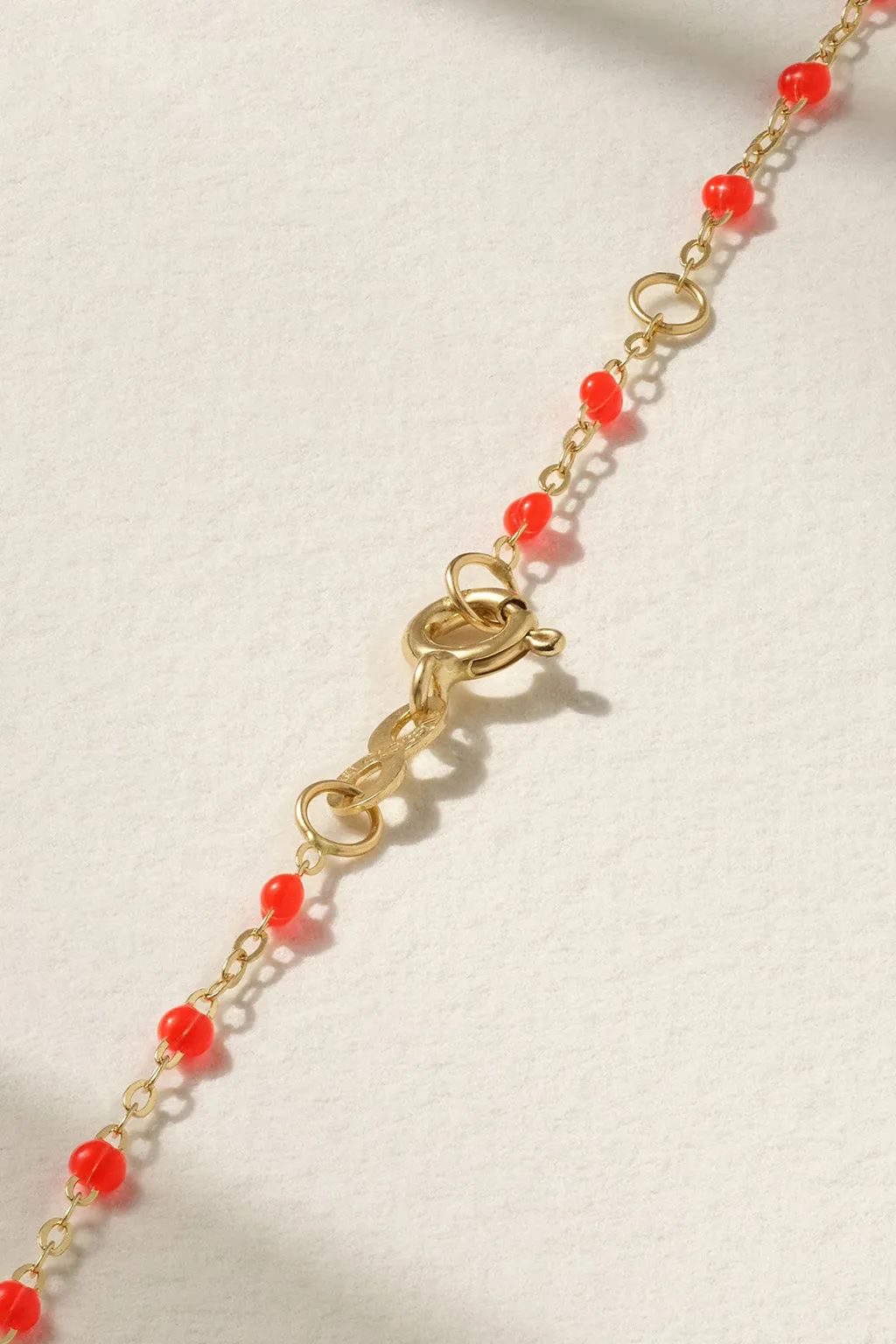 CLASSIC 16 GIGI NECKLACE IN CORAL