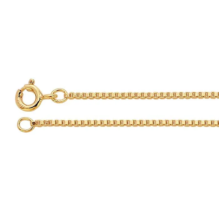 Classic 24 Inch Venetian Box Chain