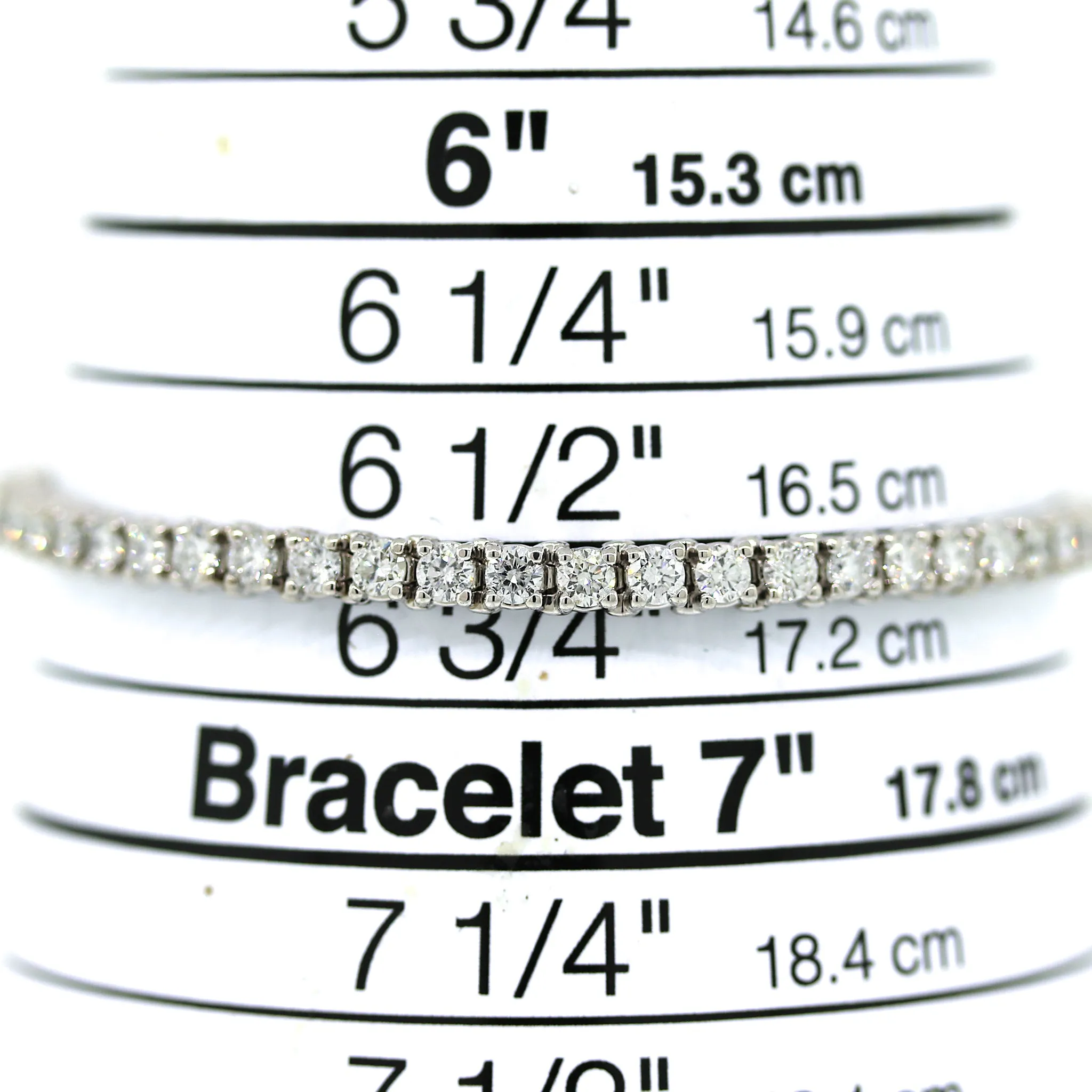 Classic 5.80 carat Diamond Tennis Bracelet