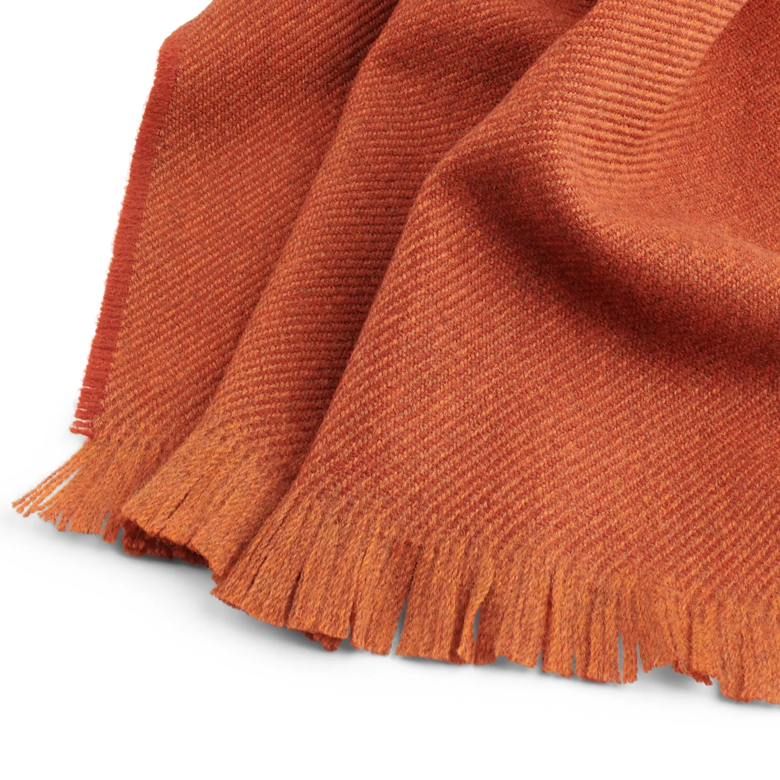 Classic Fox Brothers Burnt Sienna Scarf