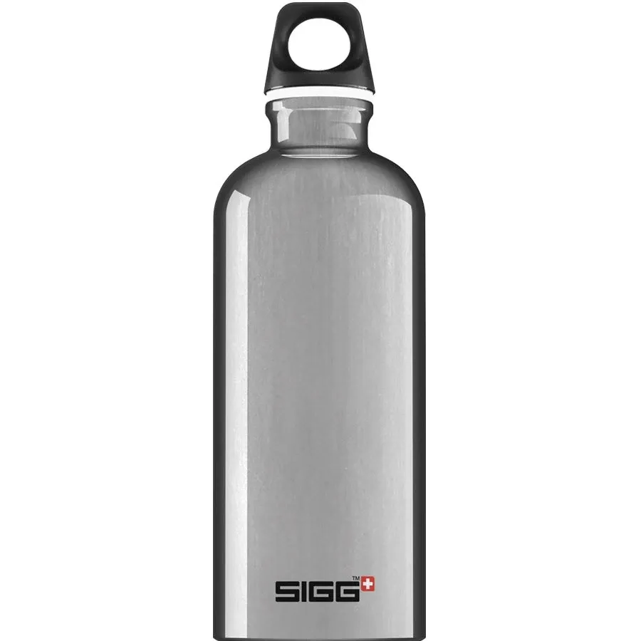 Classic SIGG Traveller Water Bottle - Aluminium