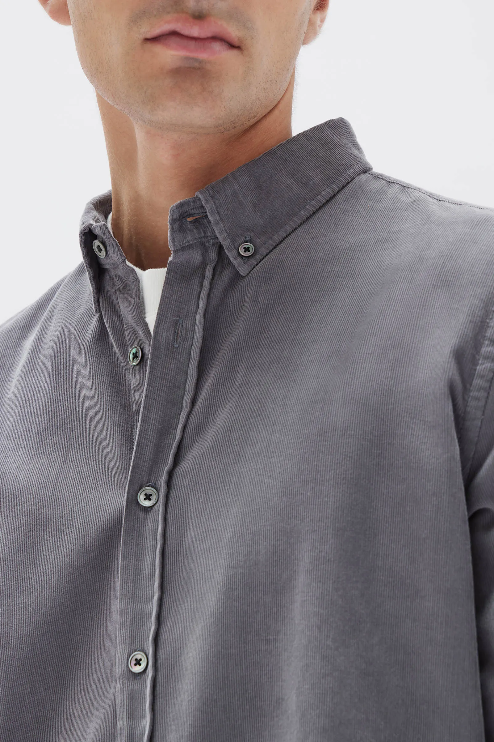 Cord Long Sleeve Shirt