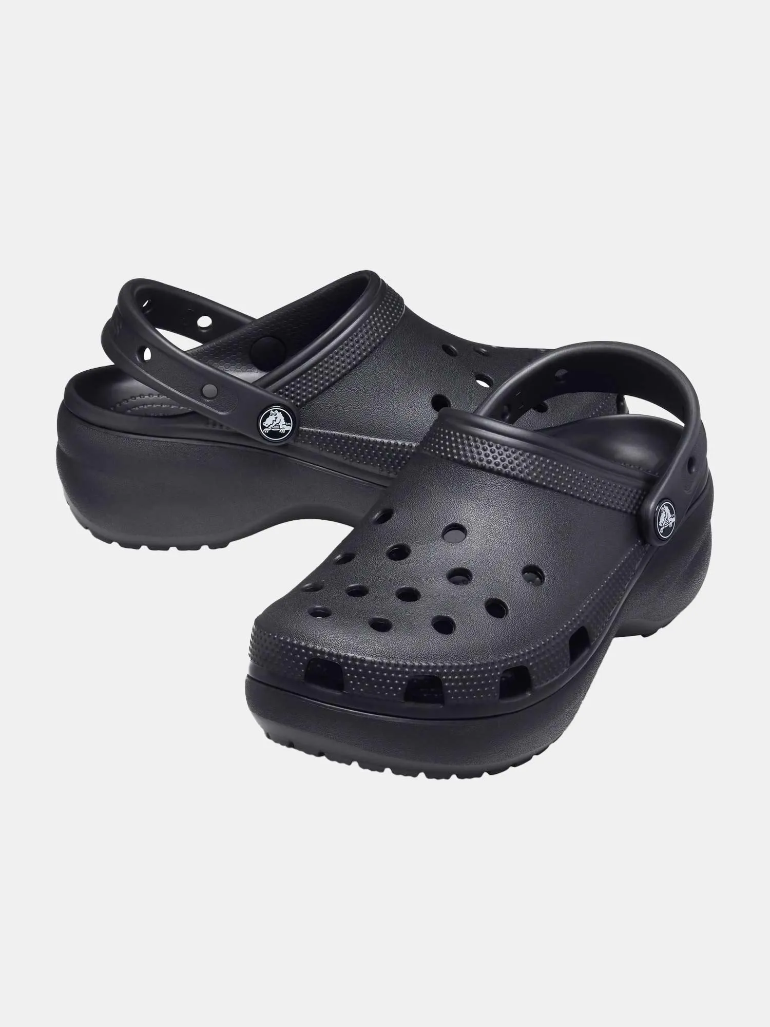 Crocs Classic Platform Clog Womens - Black