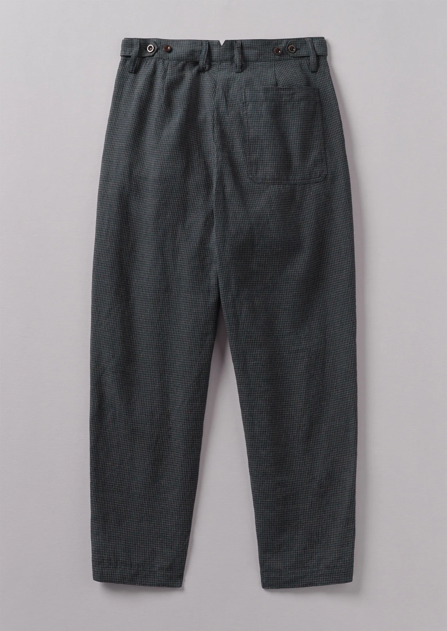 Duncan Grid Check Pants | North Sea