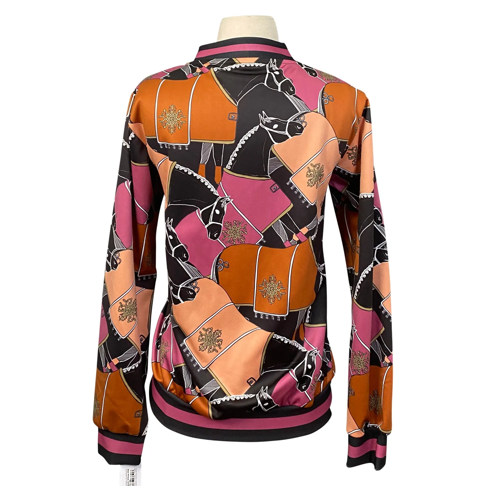 Espoir Bomber Jacket in Blanketed Horses/Multi - Women's XXS