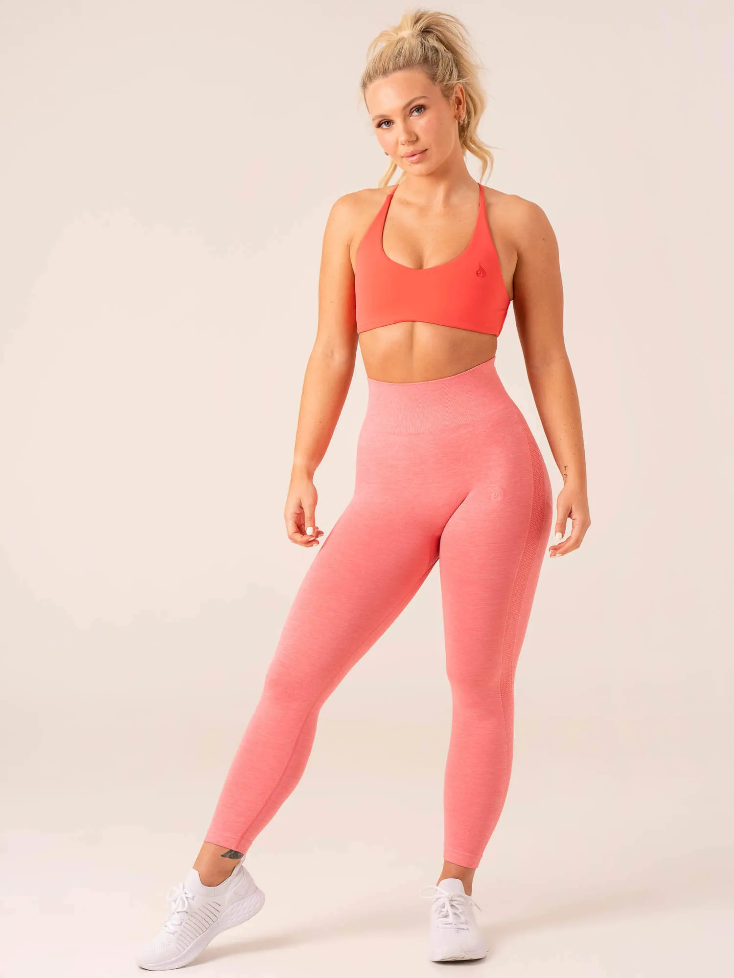 Evolve Seamless Leggings - Coral Marl