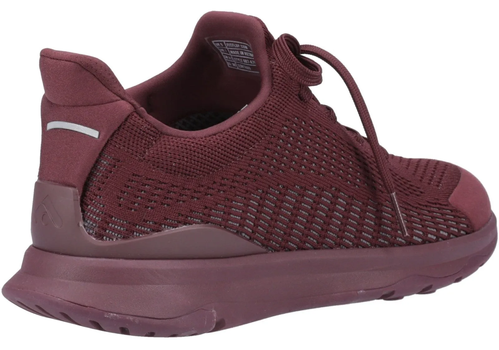 FitFlop Vitamin FFX Knit Womens Lace Up Trainer