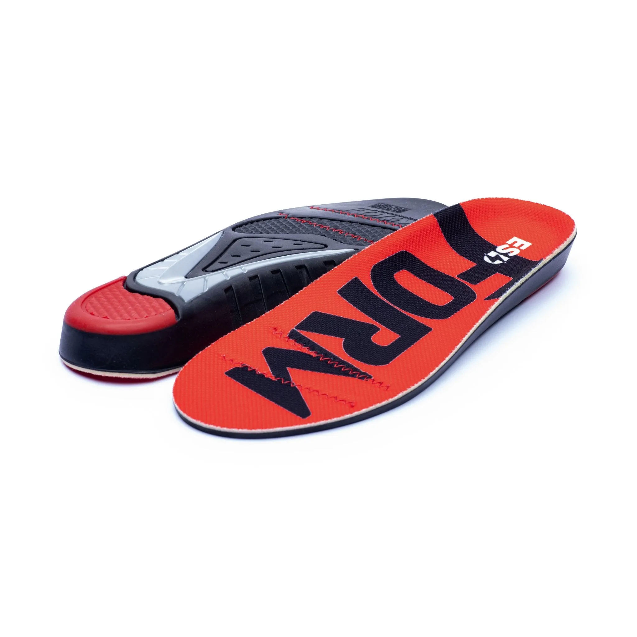 Form Memory Foam ESD Insole - Red/Black