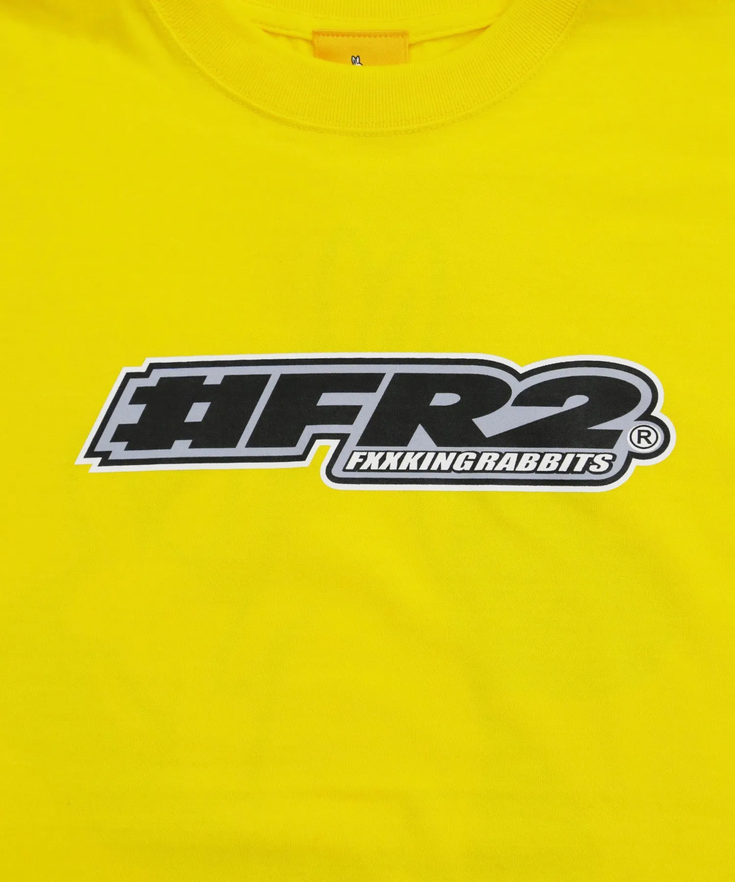 #FR2 HEART ICON T-SHIRT-YELLOW