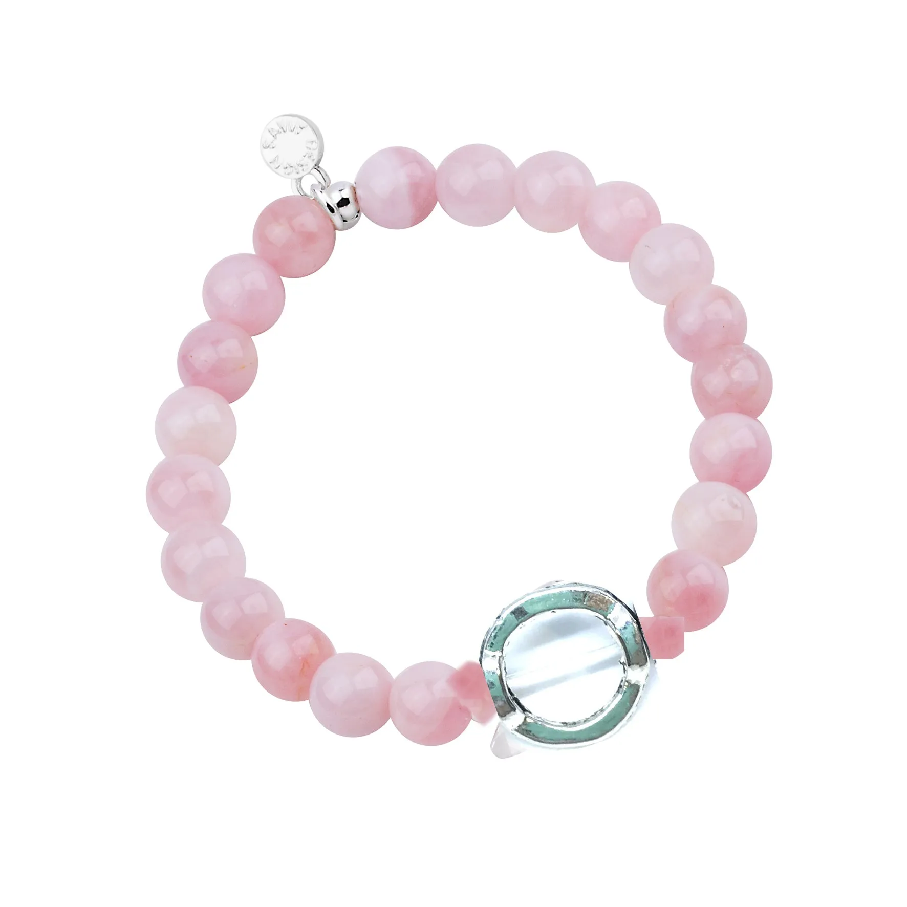 God Child | Charm Bracelet | Rose Quartz - Love