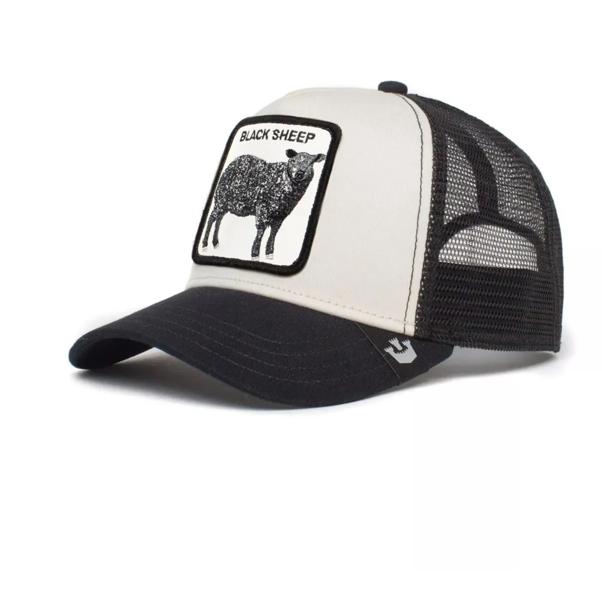 Goorin Bros Black Sheep Trucker Hat (White)