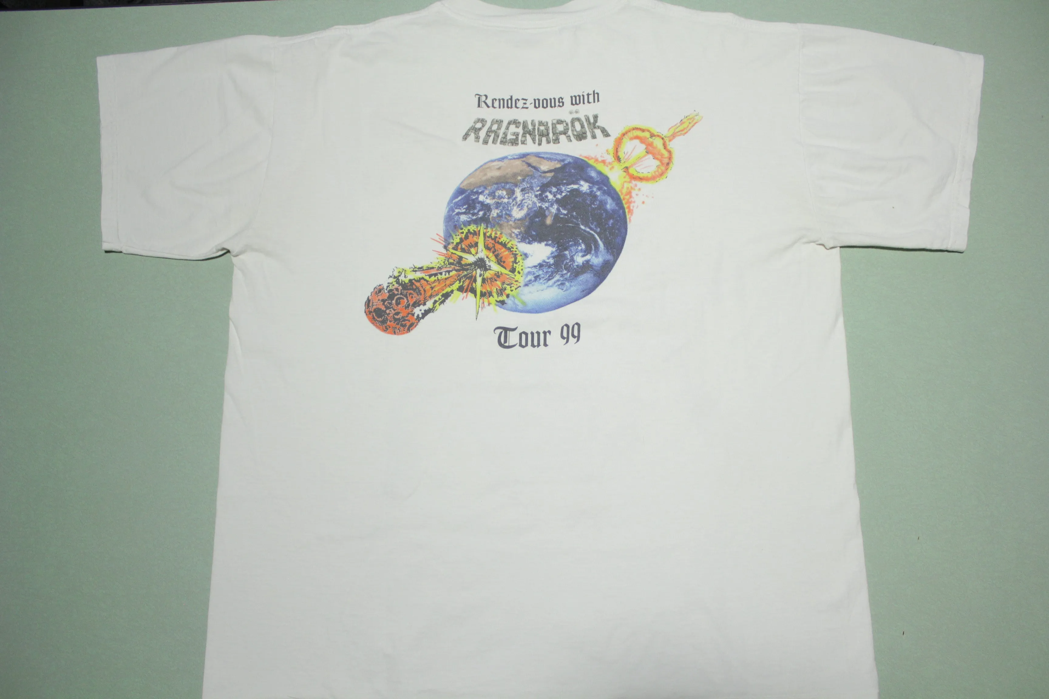 Gwar Rendez-vous With Ragnarok Tour 99 Vintage Winterland Rock Express T-Shirt