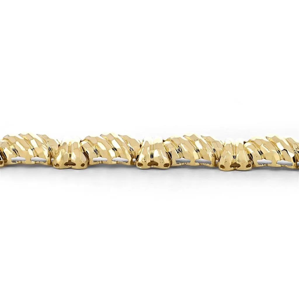 Henry Dunay Hammered Bracelet - Yellow Gold