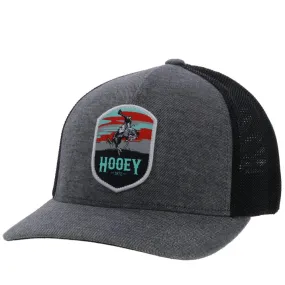 'Hooey' Cheyenne Flexfit Hat - Grey / Black