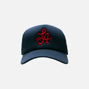 HOT ROD LA ESSENTIAL FOAM TRUCKER (NAVY/RED)