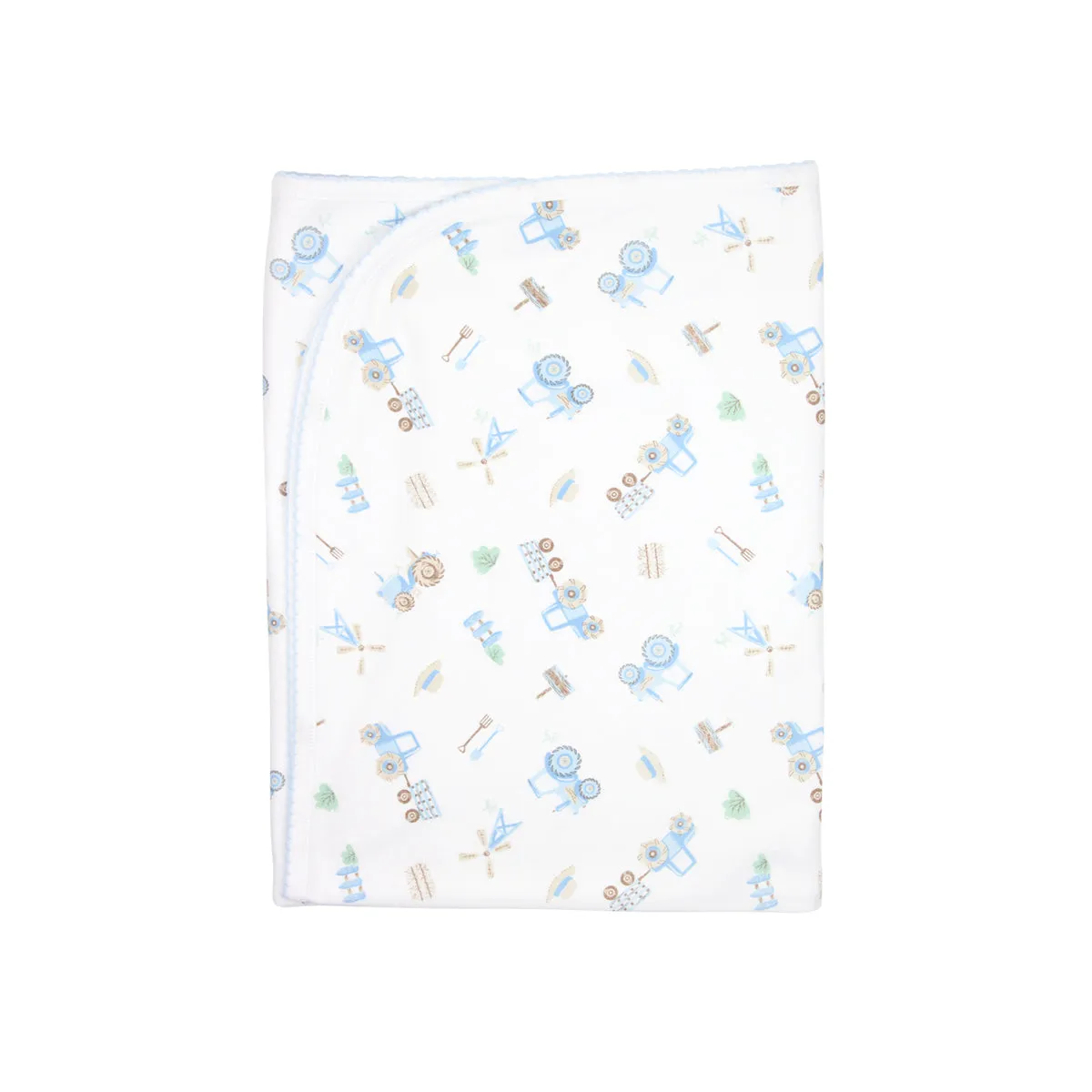 In the Farm Printed Blanket | Baby Boy